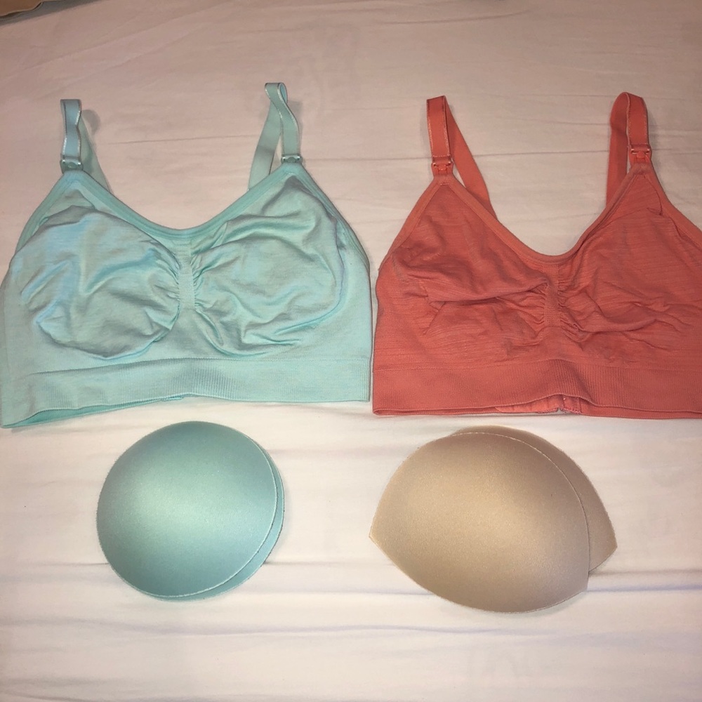 2 nursing bras bundle
